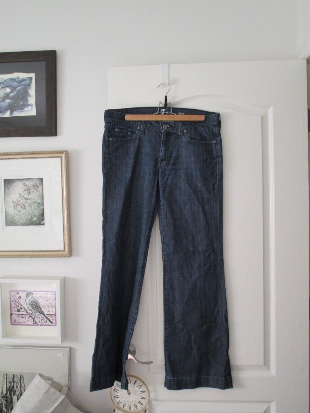 7 For All Mankind Flare Denim - Picture 7 of 10